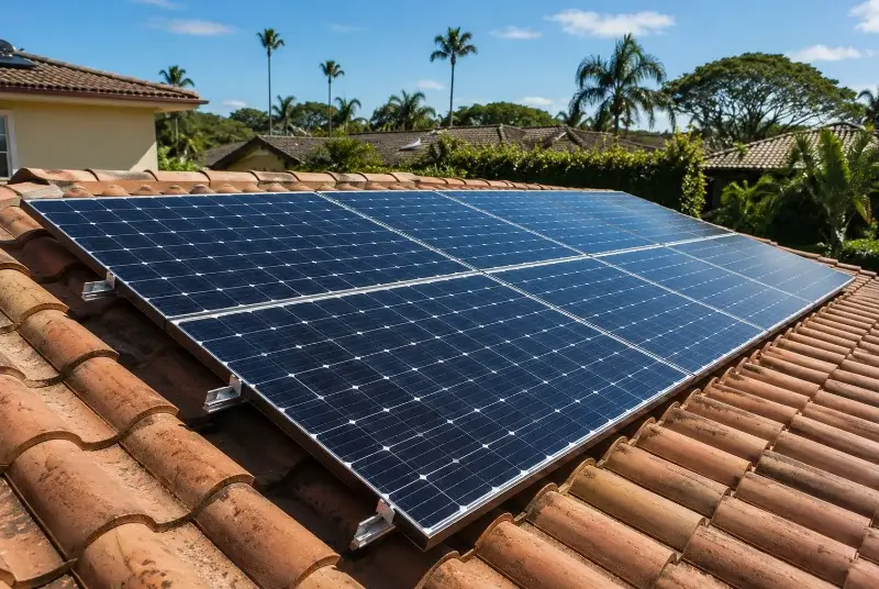 Installation de panneaux solaires à Bailleul